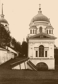 Церковь св. Иоанна Предтечи на источнике за монастырем. Фото 1904 г.